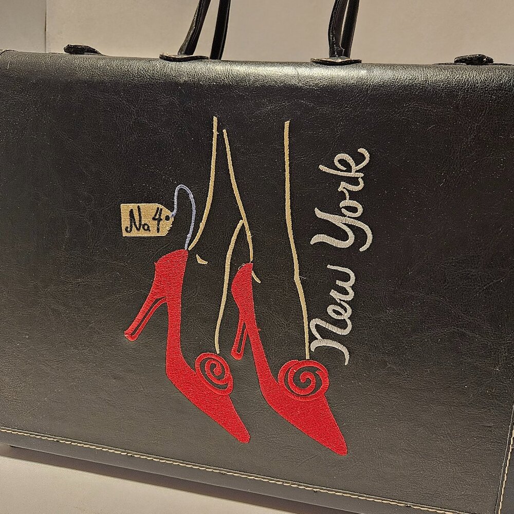 New York No. 4 Red Heels - Case - Vintage